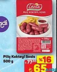 PİLİÇ KOKTEYL SOSİS 500 G fiyat ve kampanya bilgisi